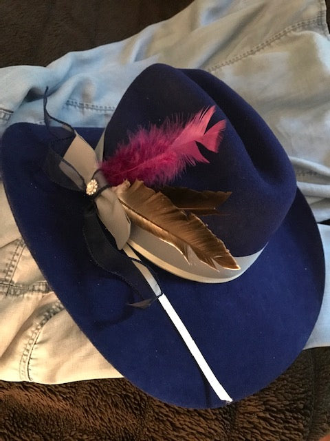 "The Dallas" -Royal Blue Urban Ranch Cowboy Hat