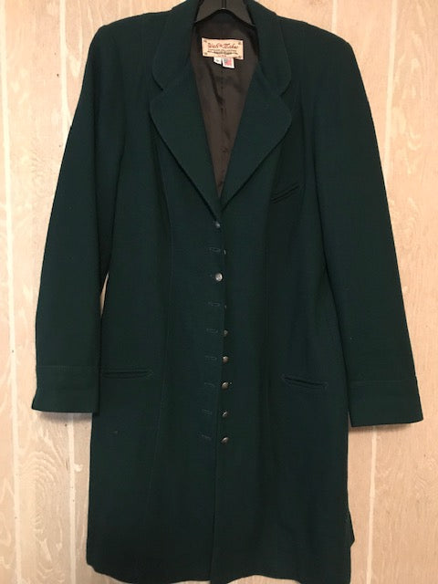 Vintage Green Equestrian Riding Jacket