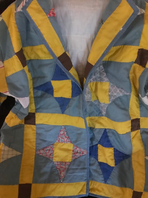 The Very Hip Vintage Quilt Jacket