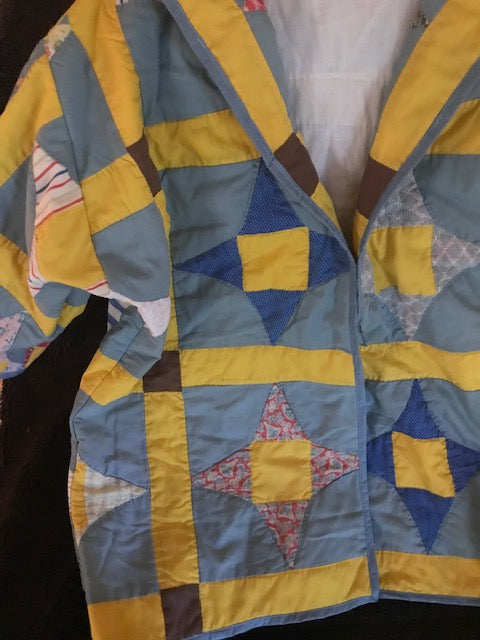 The Very Hip Vintage Quilt Jacket