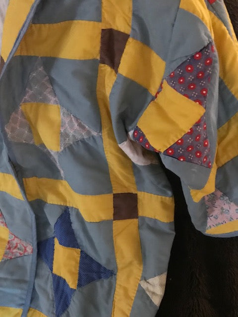 The Very Hip Vintage Quilt Jacket