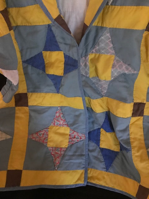 The Very Hip Vintage Quilt Jacket