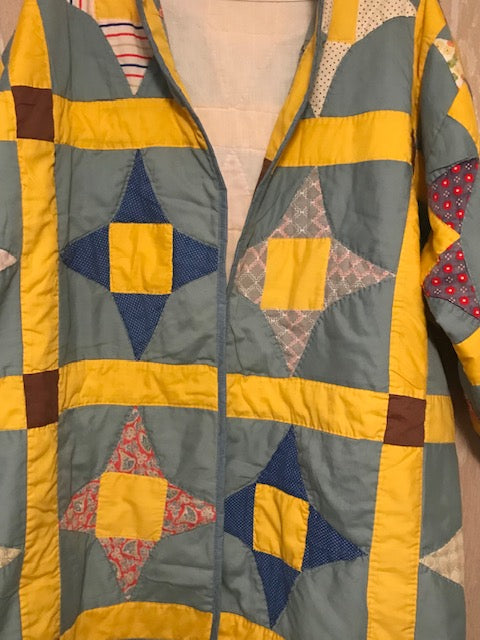 The Very Hip Vintage Quilt Jacket