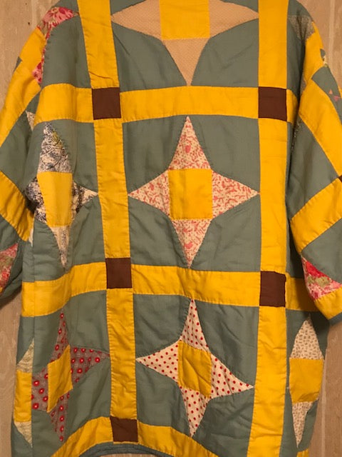 The Very Hip Vintage Quilt Jacket